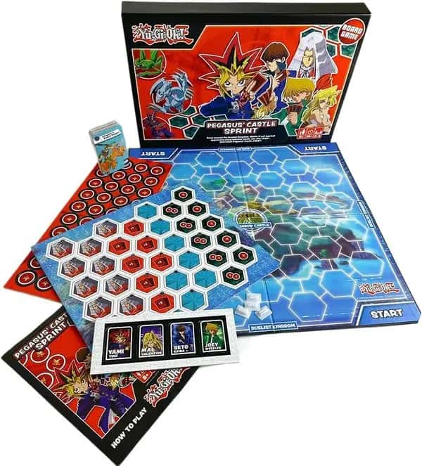 Yu-Gi-Oh! Pegasus Castle Sprint Board Game