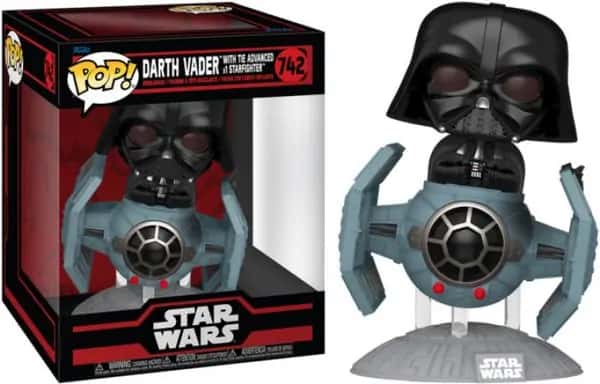 Star Wars Funko Pop Rides Vinyl: Darth Vader with TIE Advanced x1 Starfighter