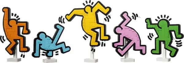 Keith Haring - Dansende figuren