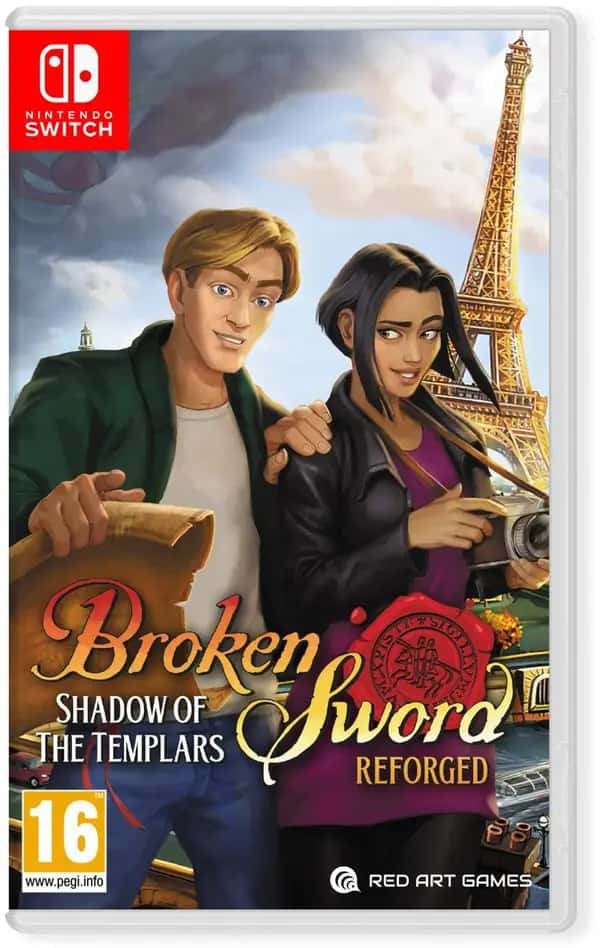 Broken Sword Shadow of The Templars: Reforged (Nintendo Switch)
