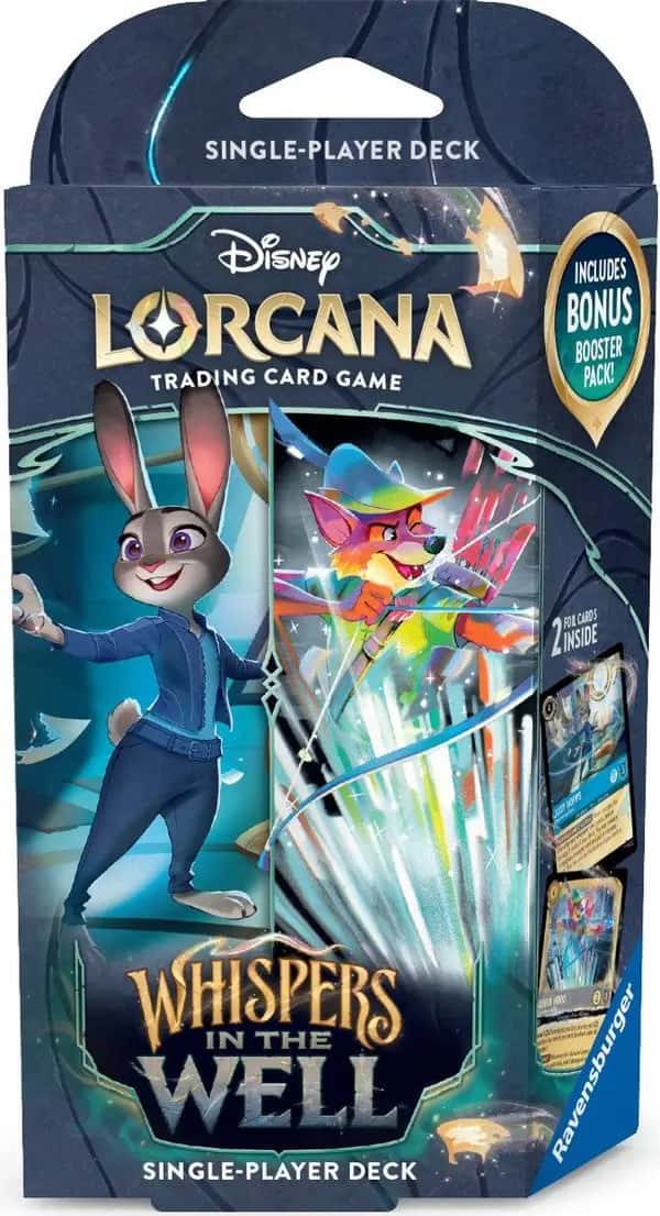 Disney Lorcana - Whisper in the Well Starter Deck - Judy Hopps & Robin Hood