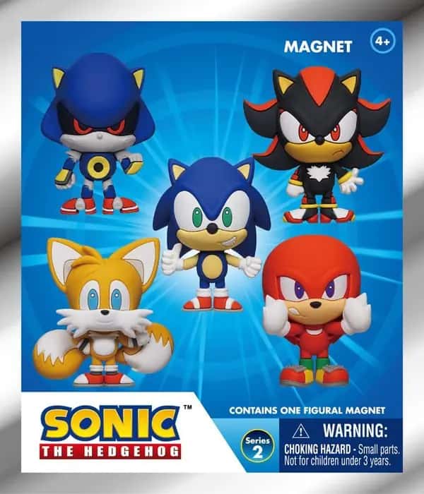 Sonic the Hedgehog 3D Magnet Blind Bag - Series 2