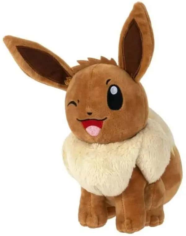 Pokemon Pluche - Winking Eevee (Jazwares) 22cm