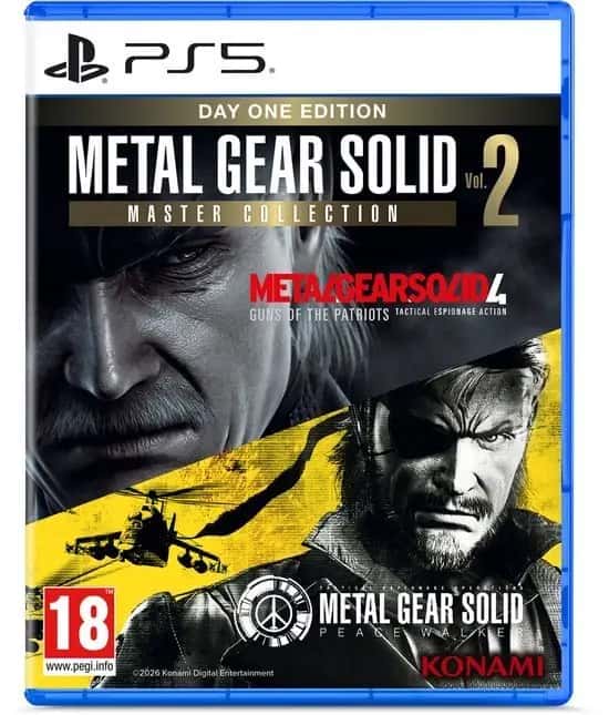 PS5 Metal Gear Solid Master Collection Vol. 2 - Day One Edition