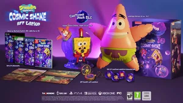 Spongebob Squarepants - The Cosmic Shake - B.F.F. Edition - Nintendo Switch